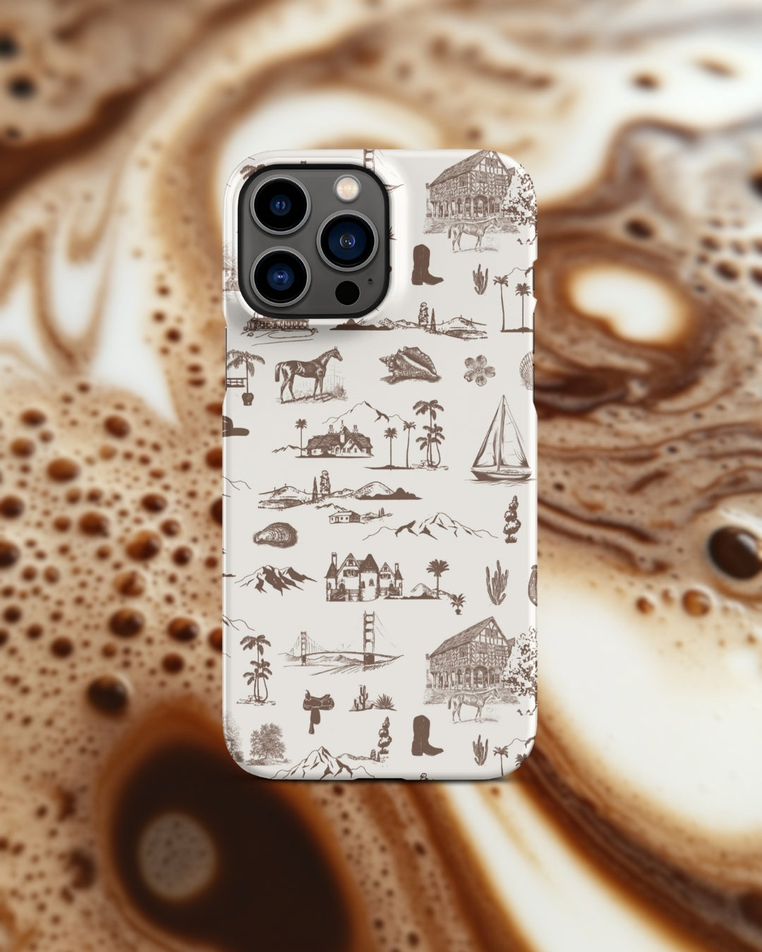 Morning Latte iPhone Case