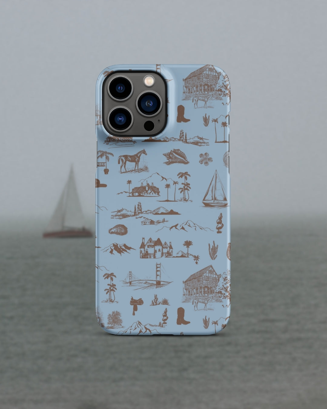 Harbor Fog iPhone Case