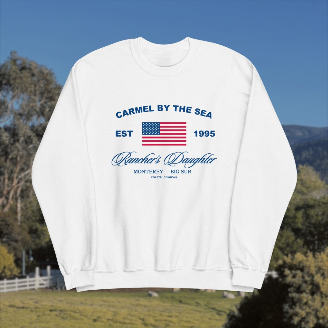 Rancher's Daughter Carmel Crewneck