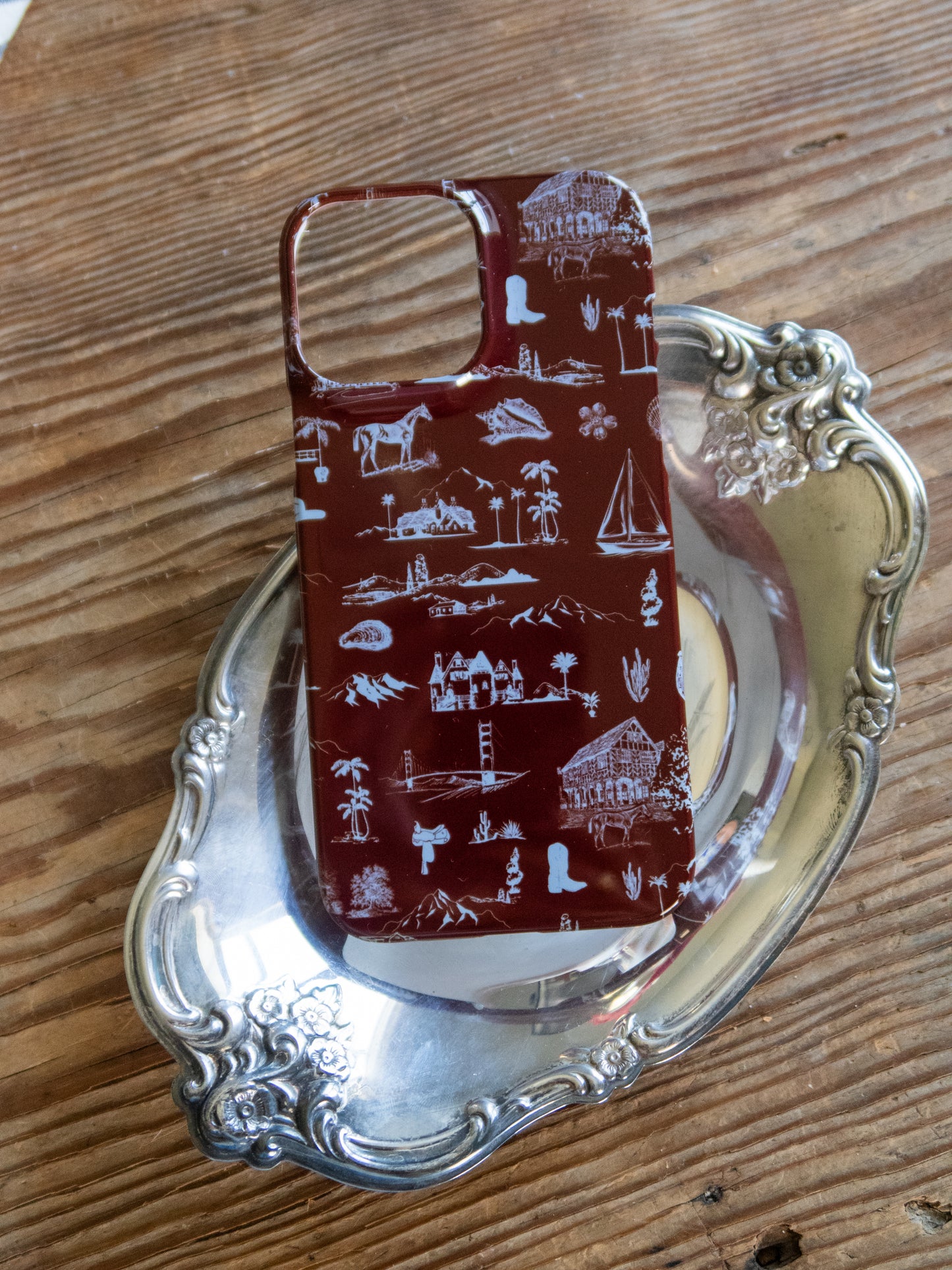 Saddle Brown iPhone Case
