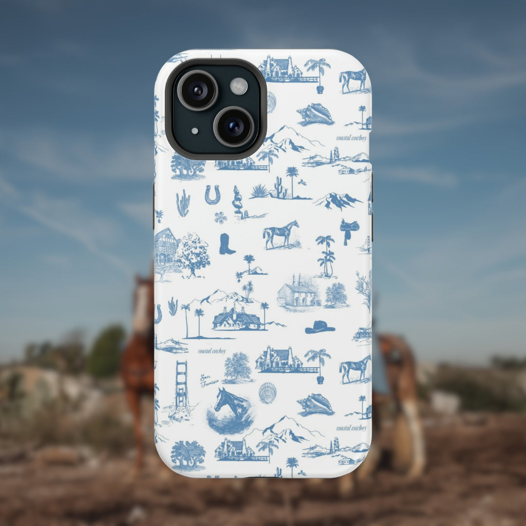 White Toile Phone Case White Toile Phone Case