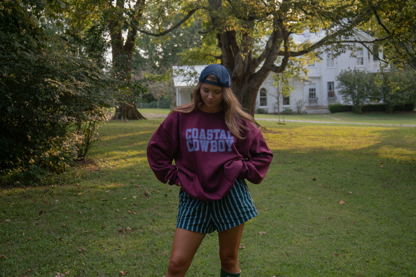 Maroon Varsity Crewneck