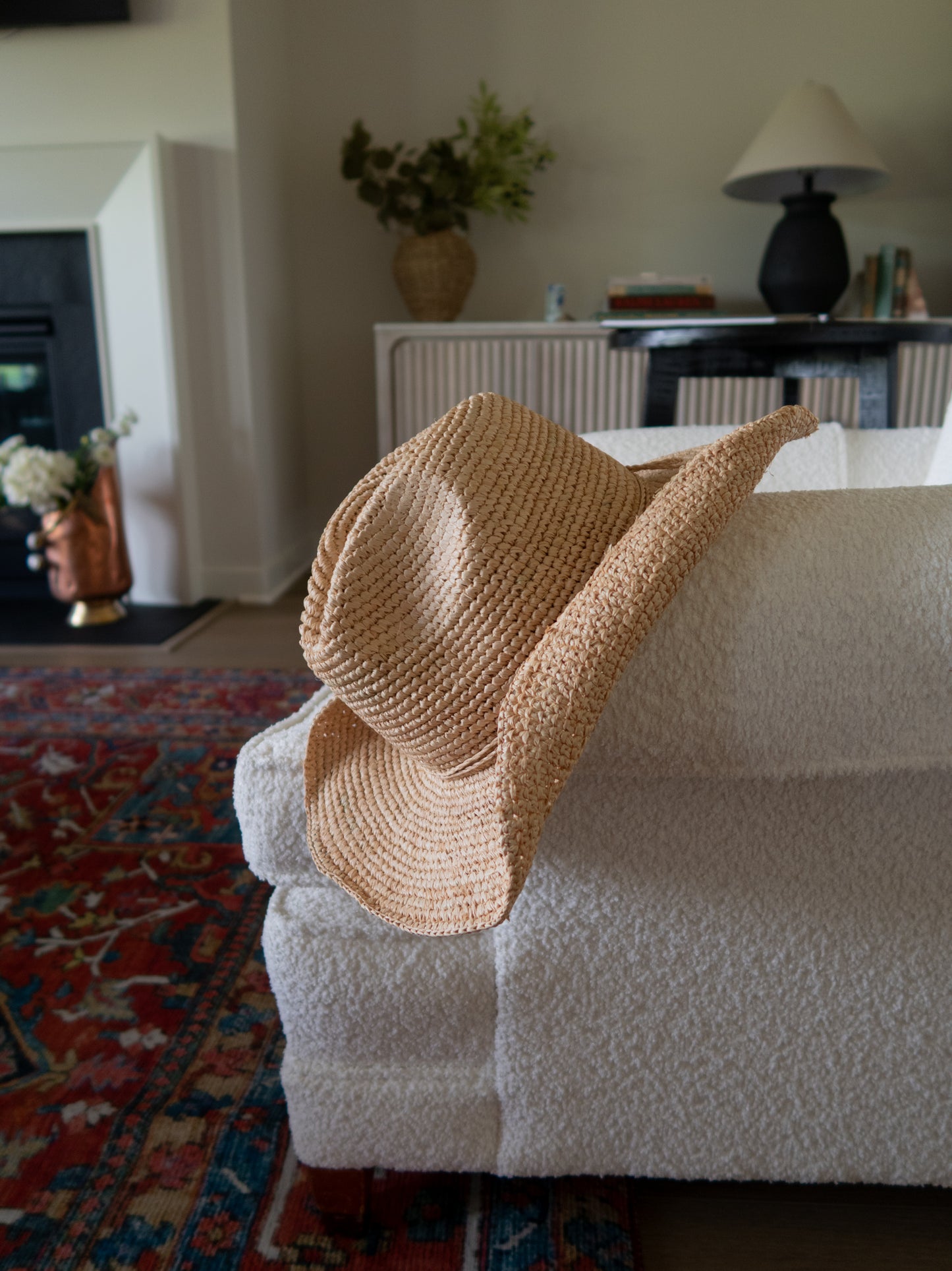 Raffia Cowboy Hat