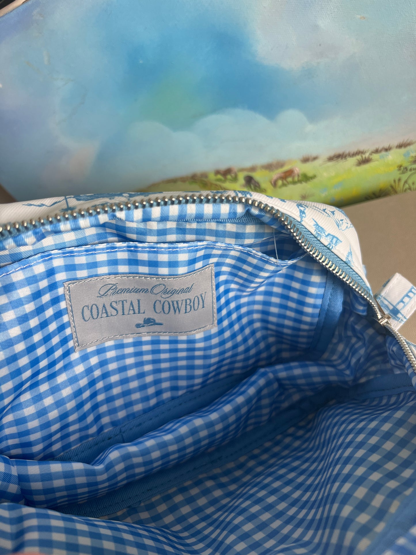 Toile Cosmetic Travel Bag