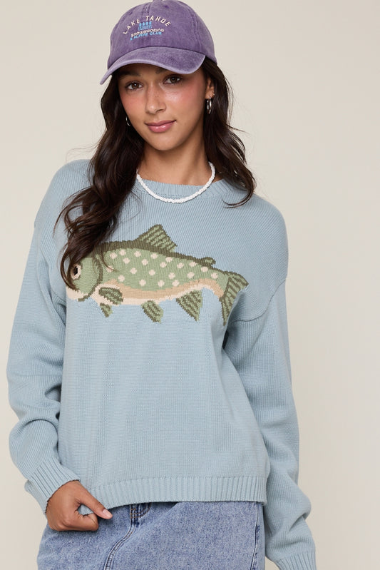 Gone Fishing Sweater