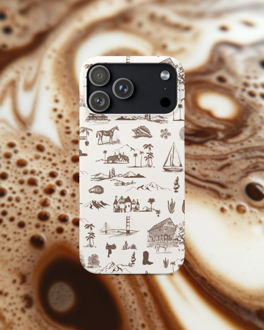 Morning Latte iPhone Case