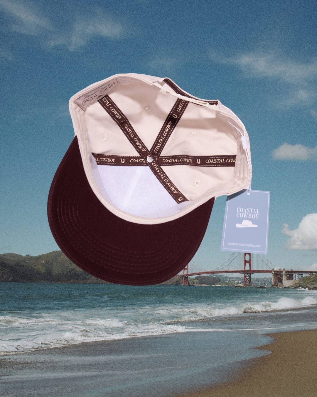 Coastal Cowboy® Brown Beach Club Hat
