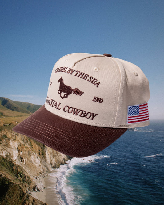 Brown Carmel by the Sea Unisex Hat