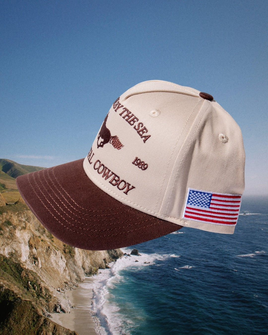 Brown Carmel by the Sea Unisex Hat