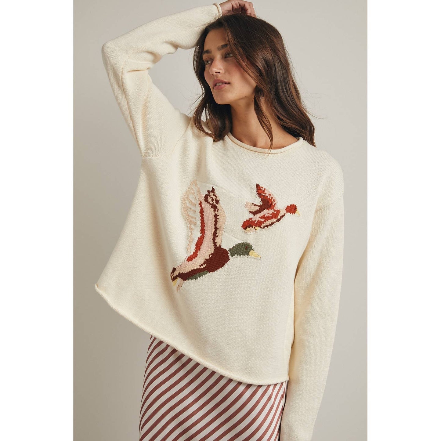 Flying Ducks Sweater