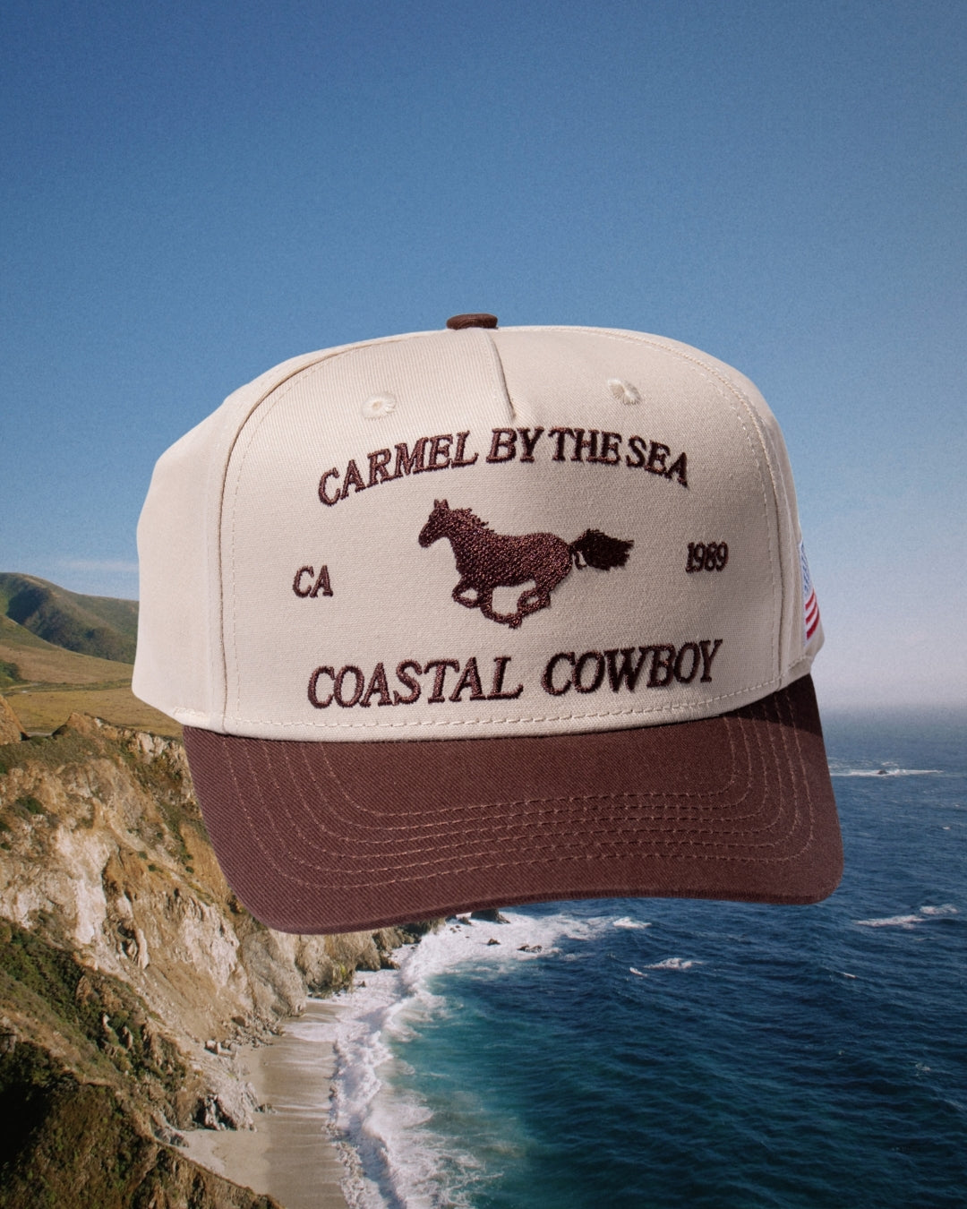 Brown Carmel by the Sea Unisex Hat