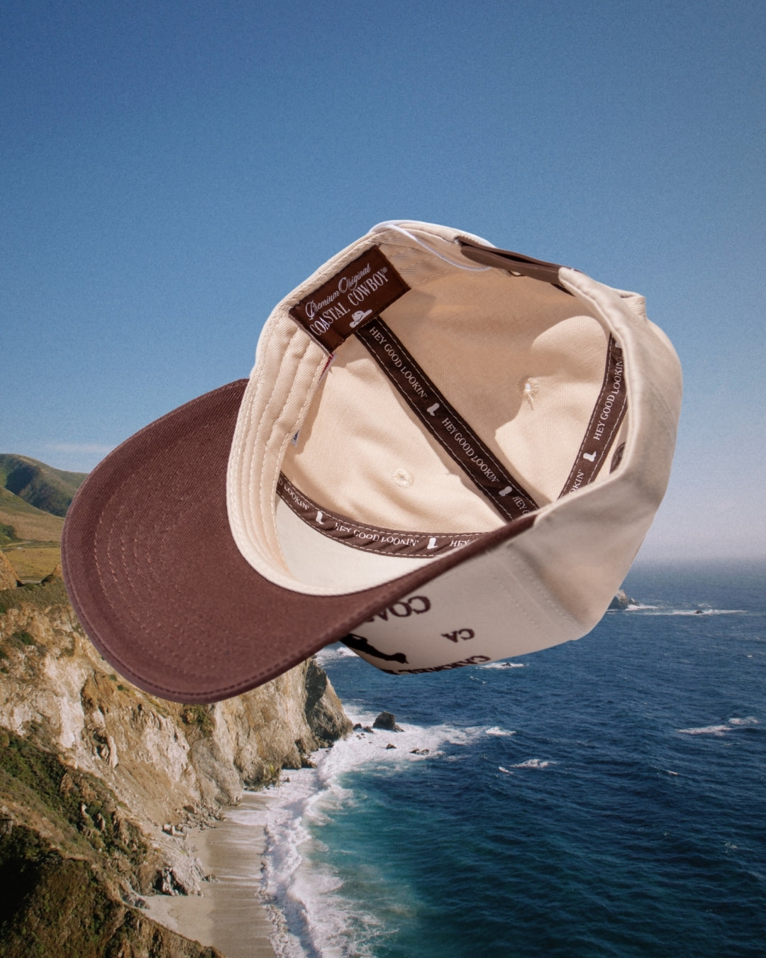 Brown Carmel by the Sea Unisex Hat