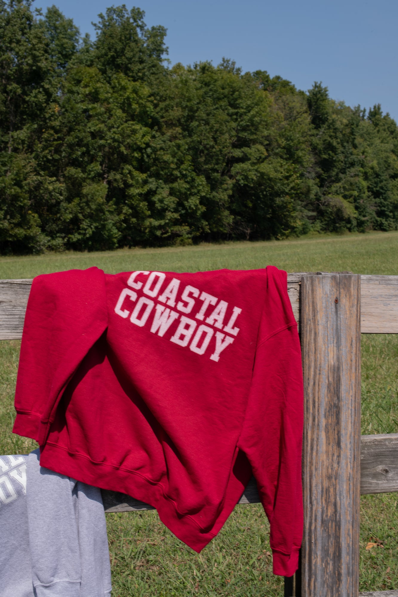 Apple Red Varsity Crewneck