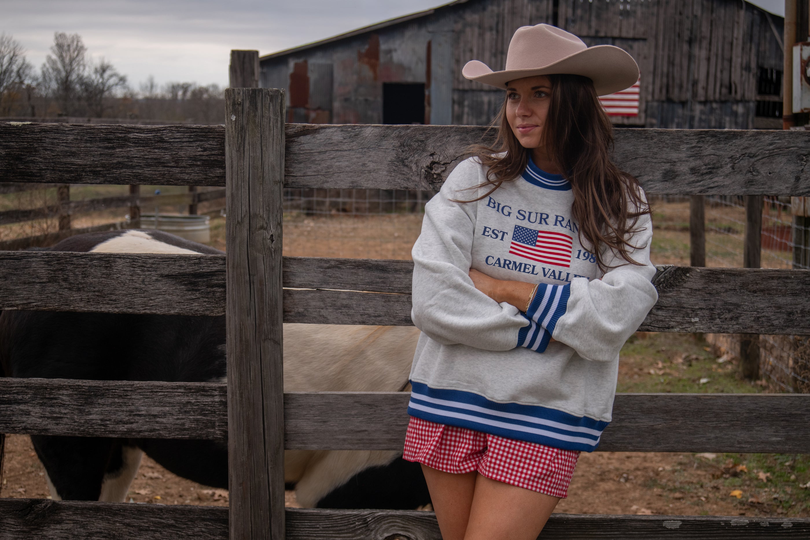 Big Sur Ranch™ 90s Crew – Coastal Cowboy