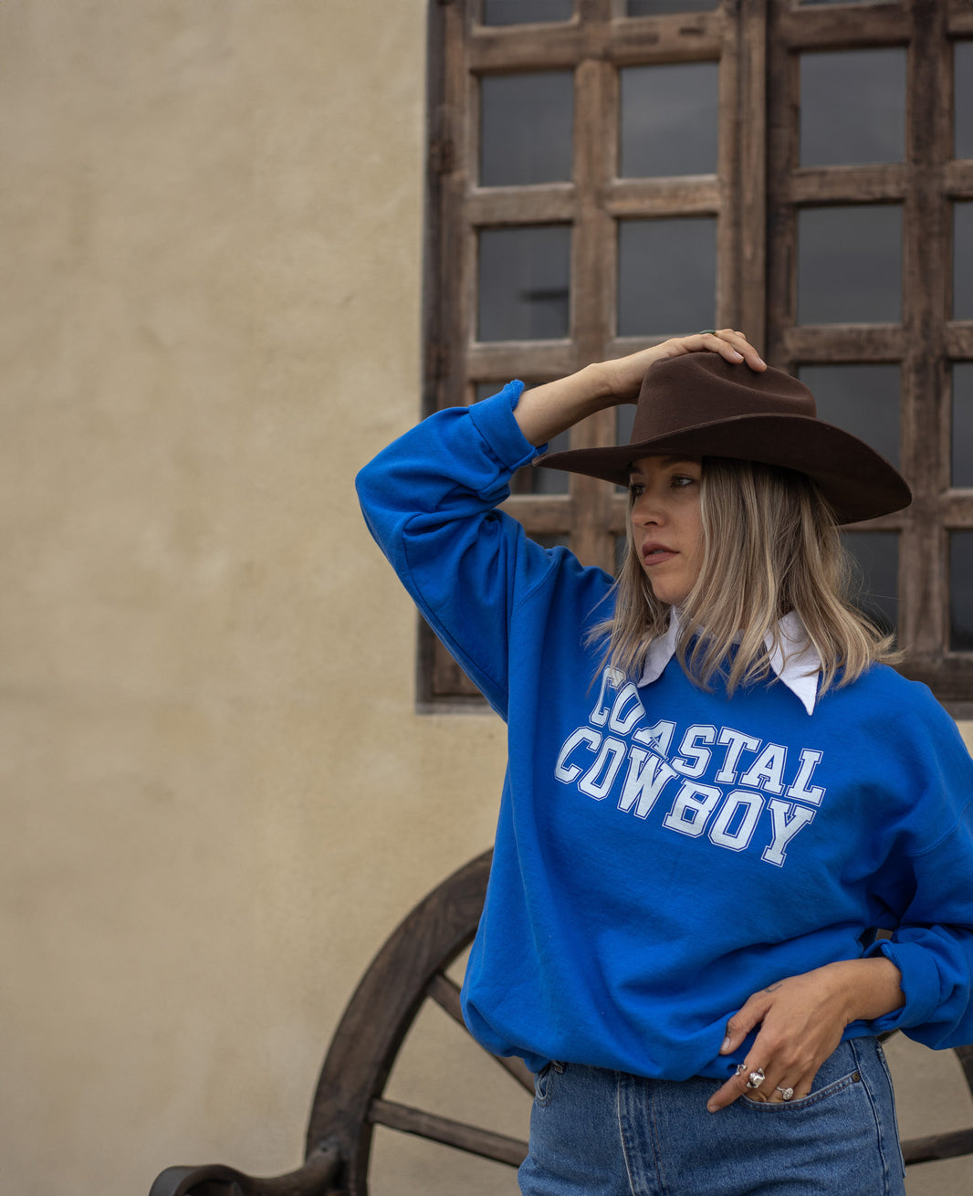 FOUND MY COWBOY Crewneck main image 0