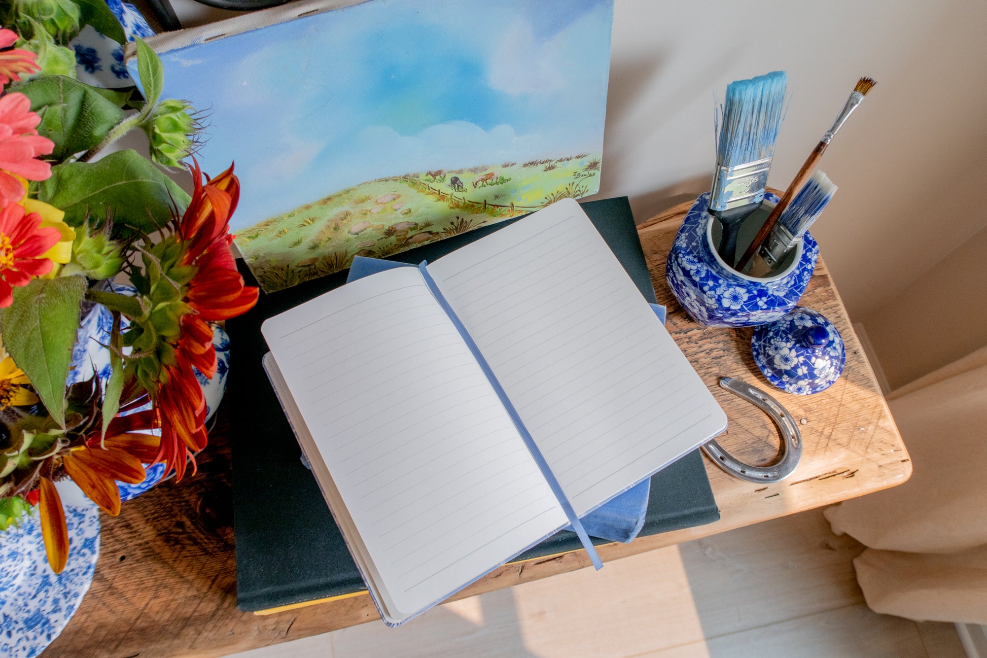 Toile Notebook – Coastal Cowboy