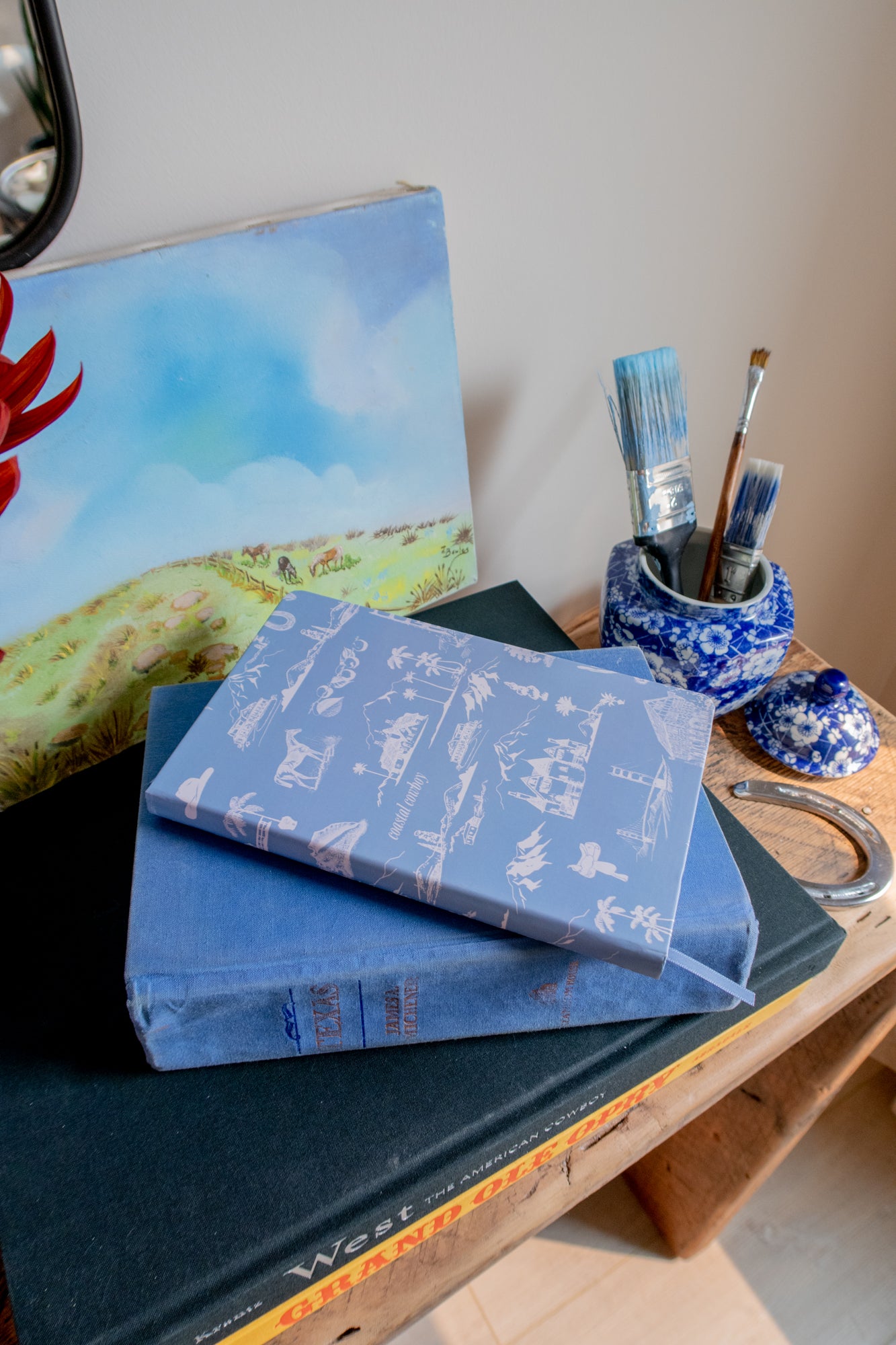 Toile Notebook – Coastal Cowboy