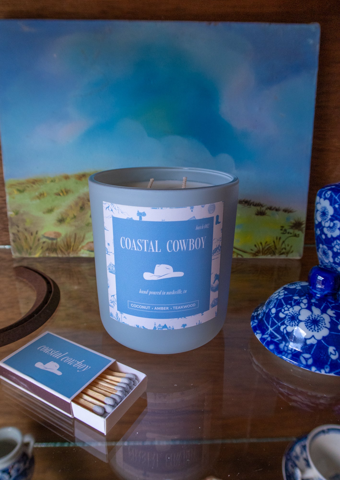 Coastal Cowboy Candle