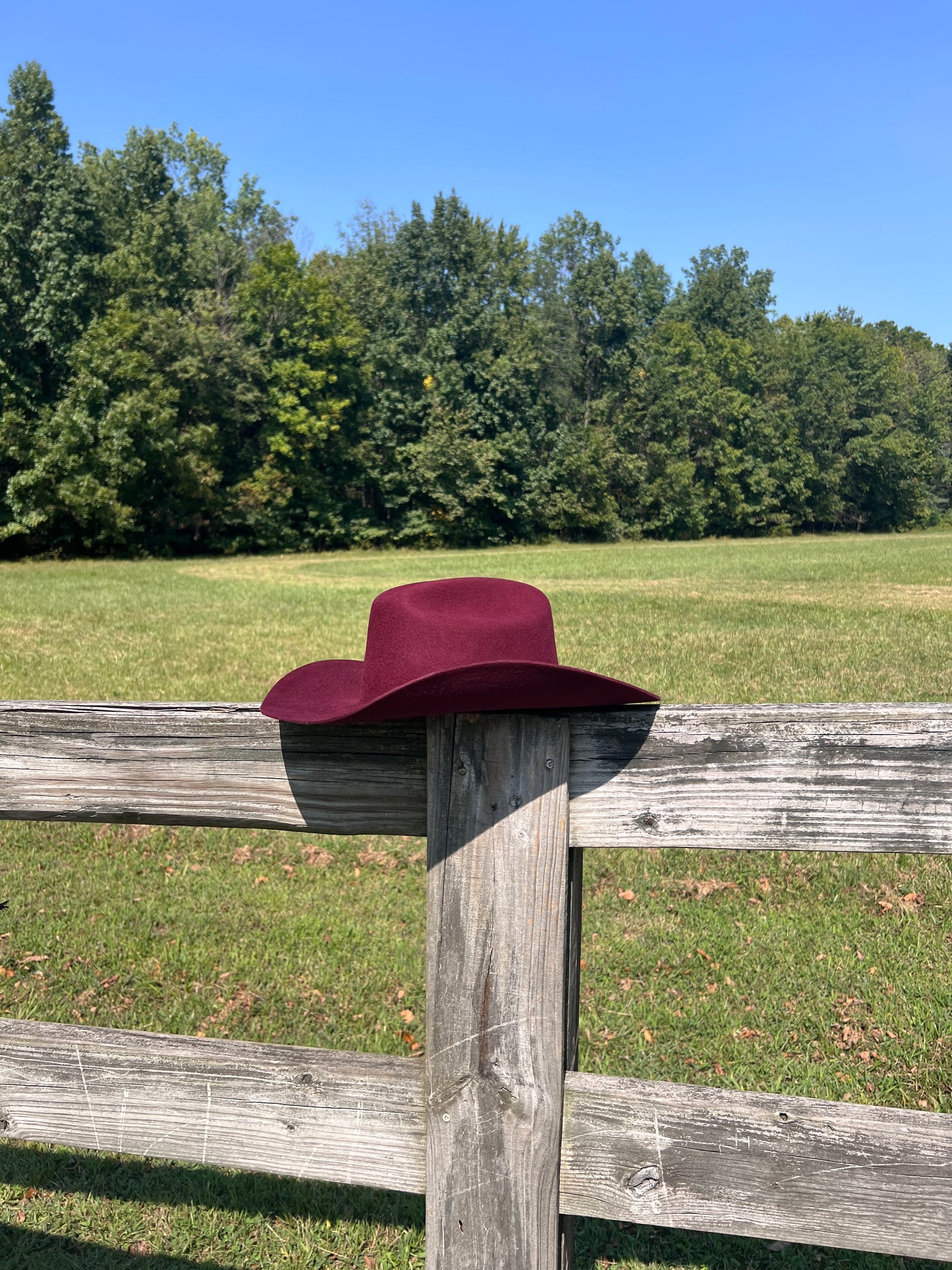 Bordeaux Cowboy Hat