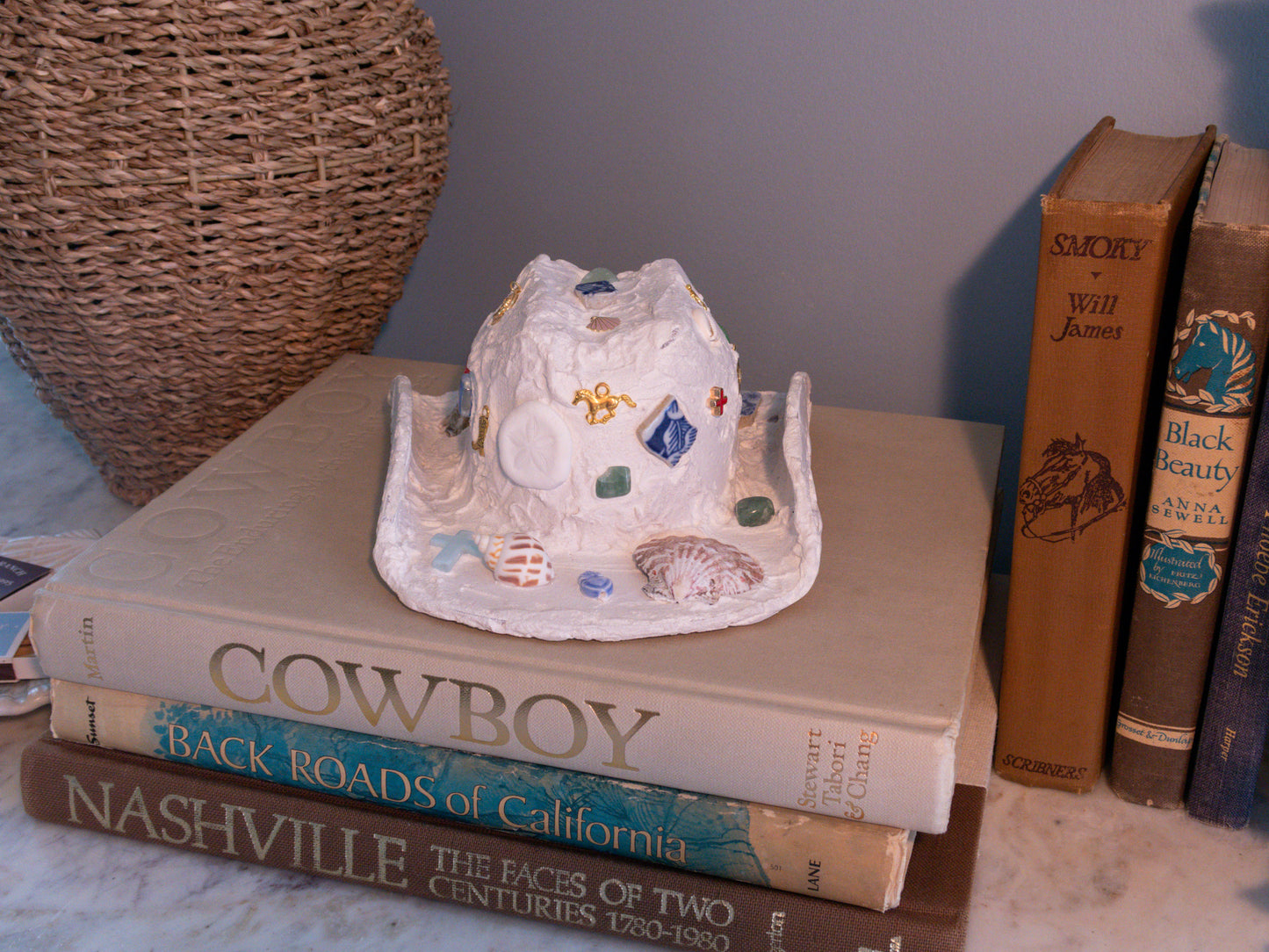 Ocean Rodeo Mosaic Cowboy Hat