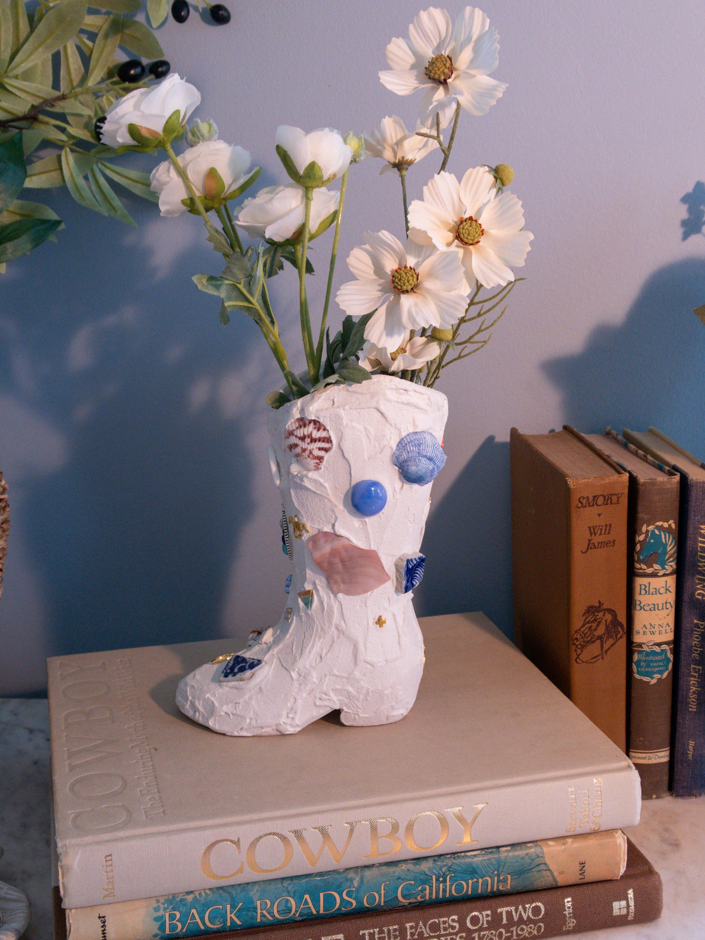 Summer Dreams Cowboy Boot Vase