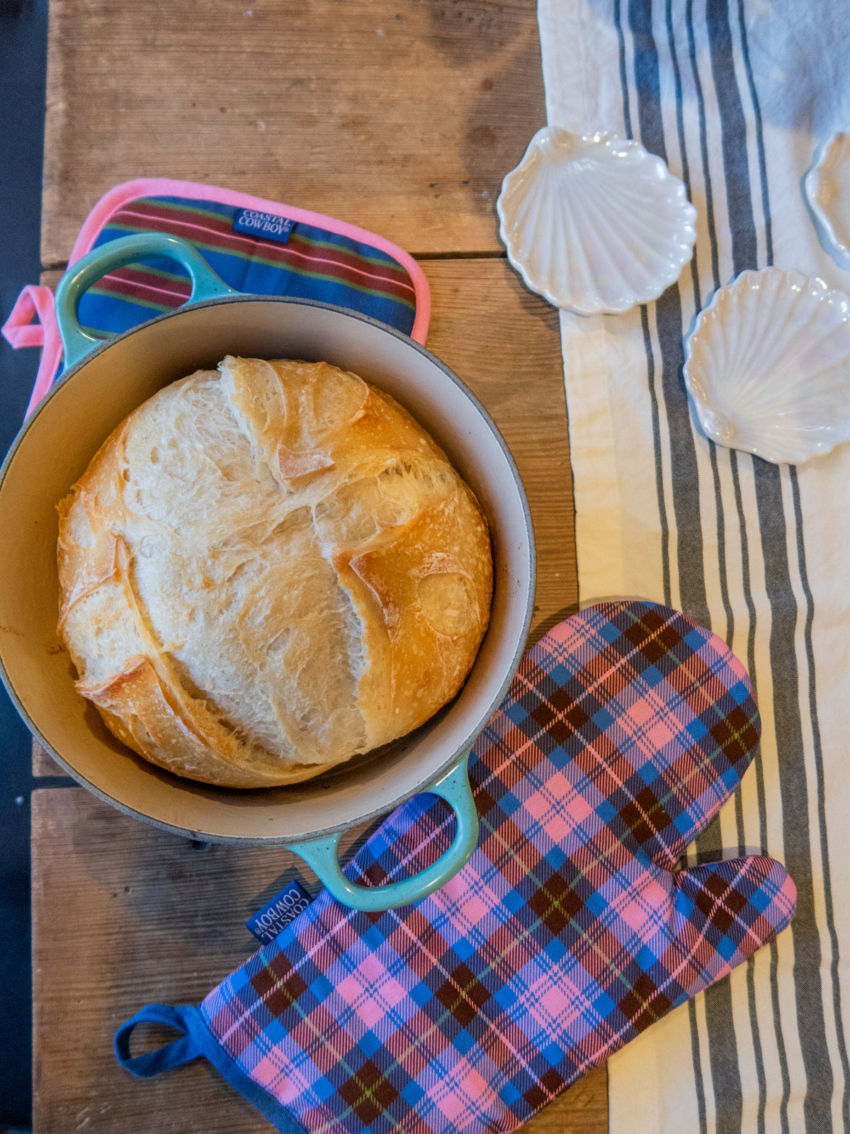 Country Kitchen Plaid Baking Set