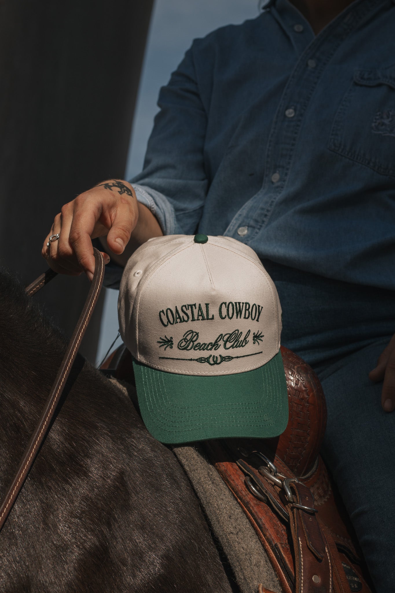 Coastal Cowboy Beach Club Hat