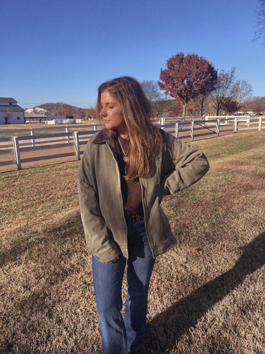 Olive Barn Jacket