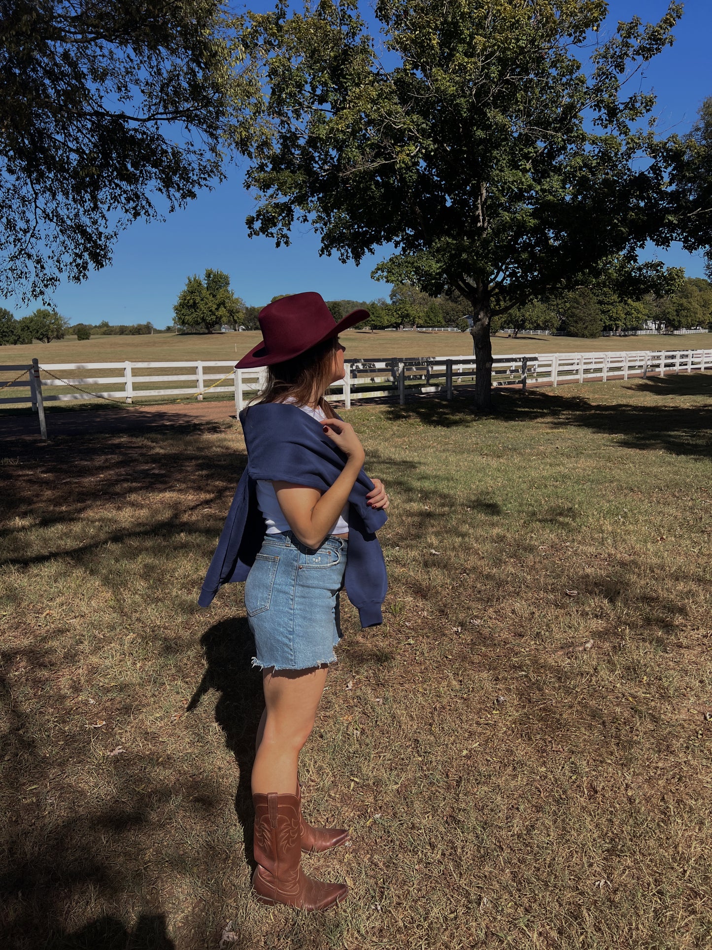 Bordeaux Cowboy Hat