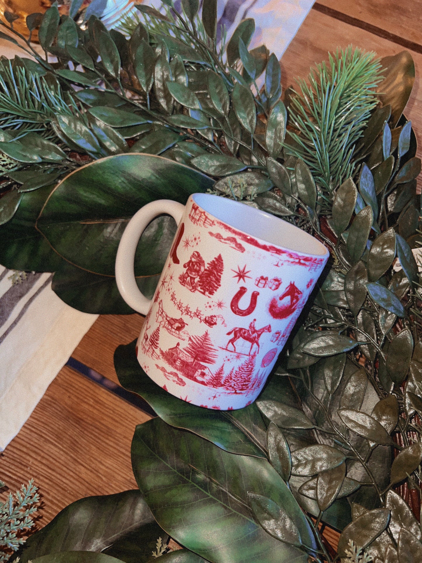 Cowboy Christmas Mug