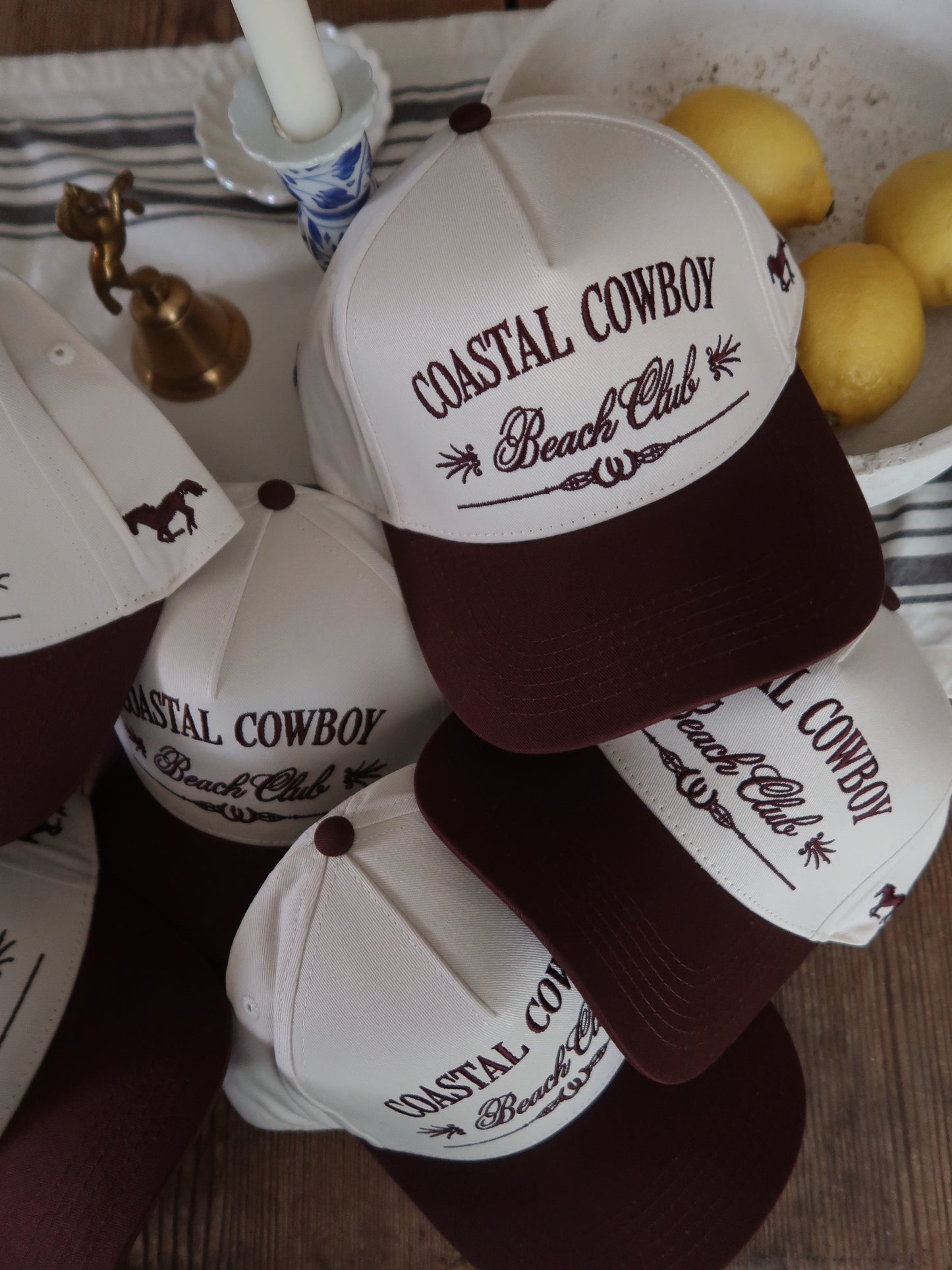 Coastal Cowboy® Brown Beach Club Hat