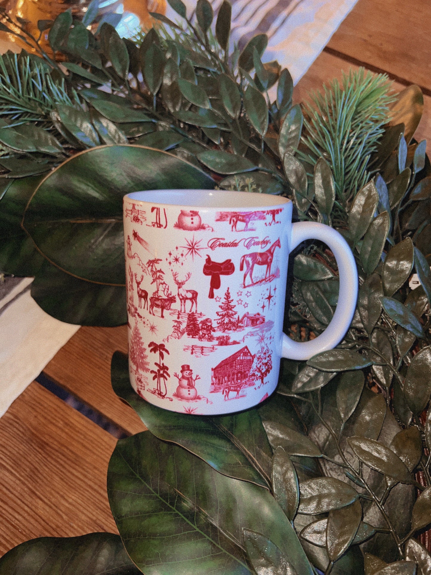 Cowboy Christmas Mug