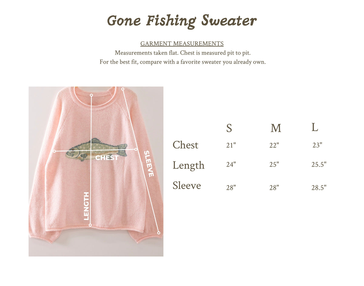 Gone Fishing Sweater