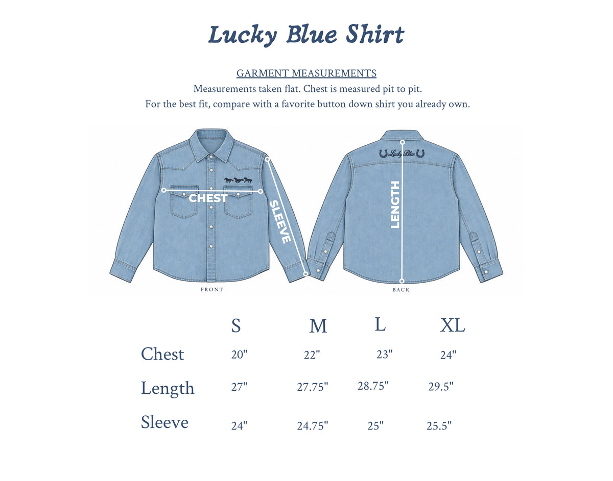 The Lucky Blue Shirt