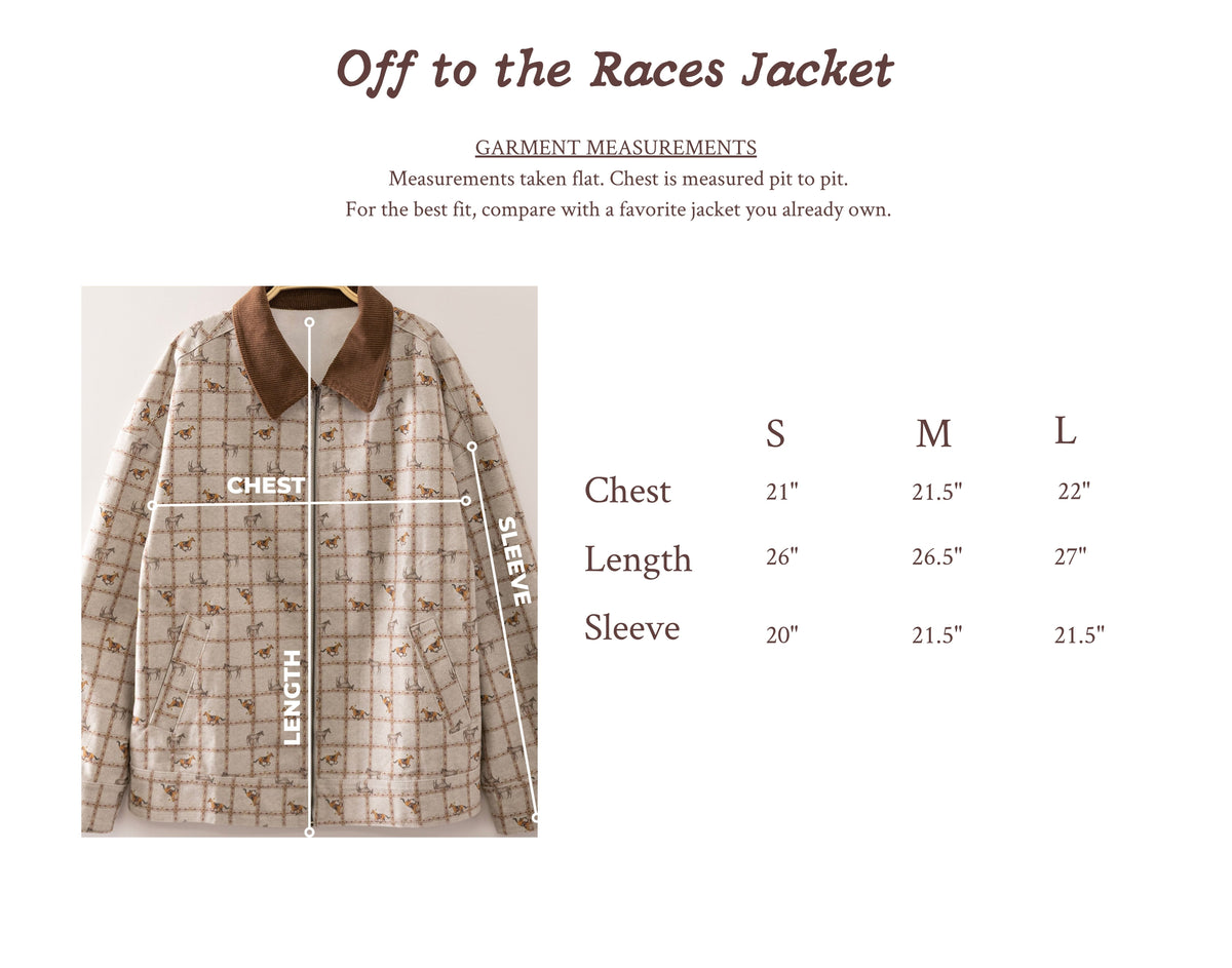 Off to the Races Jacket