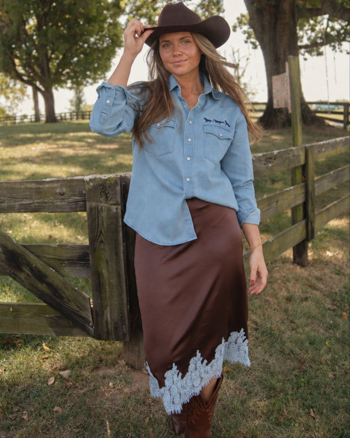 City Girl Midi Skirt